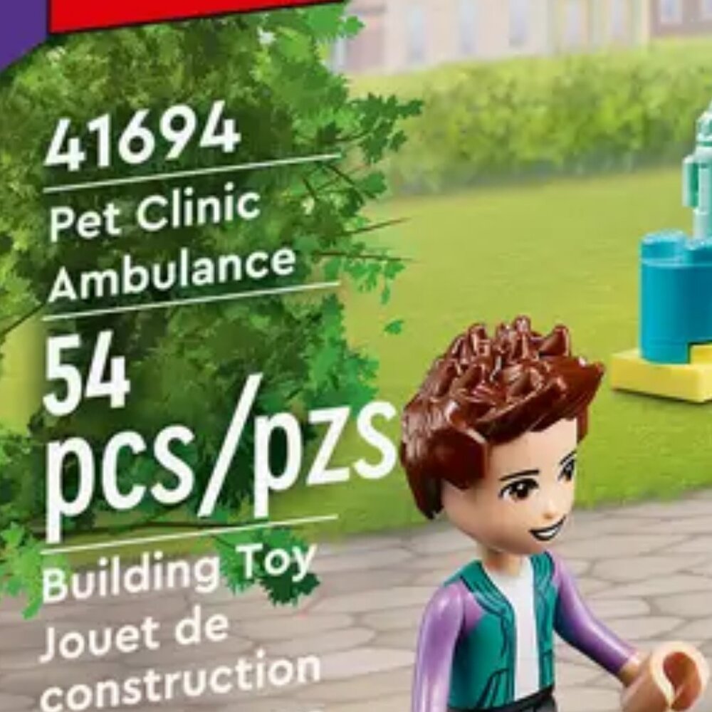Lego Friends Pet Clinic Ambulance 41694 New In Box - Picture 4 of 15